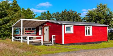 Hytter med Terrasse i skønne omgivelser - Jammerbugt Camping Hytter